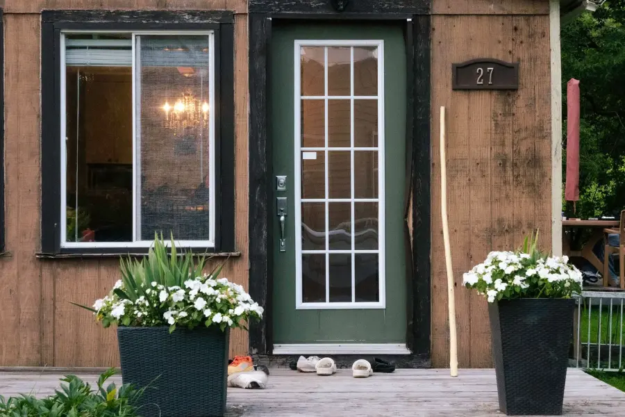 Front door and window of a rented house – residential locksmith Wilmslow help for tenants from Locksmith Wilmslow